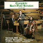 Vernon Hill (flute) with Roger Heagney (Harpsichord) and Jaqueline Johnson (Cello)